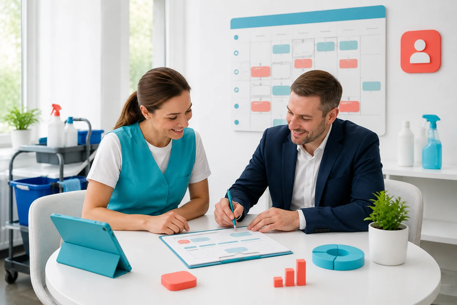 Illustration de l'article Comment gérer les avenants d’horaires des agents de propreté ?