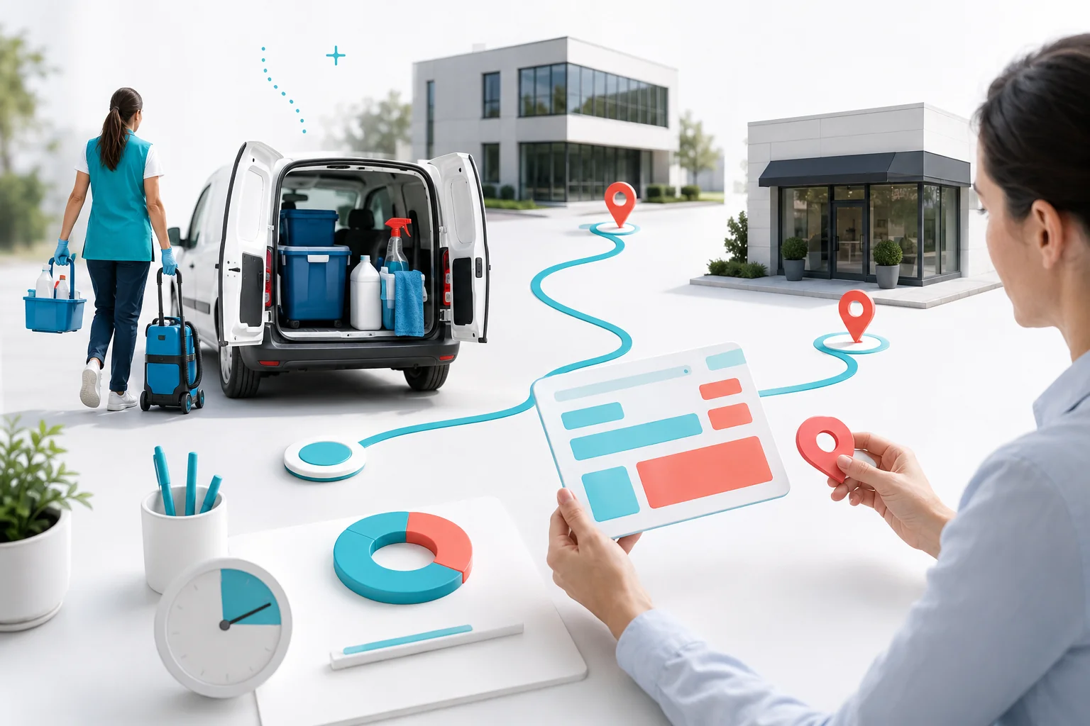 Illustration de l'article Comment gérer les indemnités de transport des agents de nettoyage ?