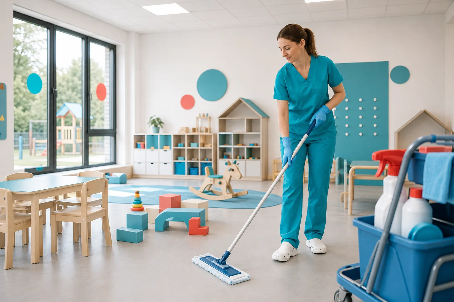 Illustration de l'article Comment planifier le nettoyage d’une crèche ?