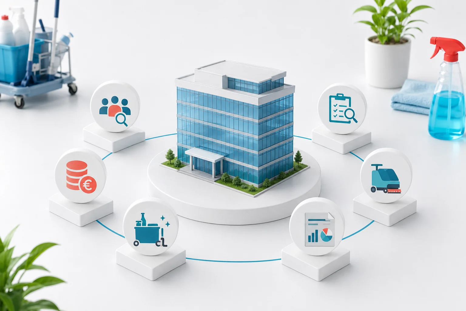 Illustration de l'article Comment décrocher son premier gros contrat de nettoyage ?