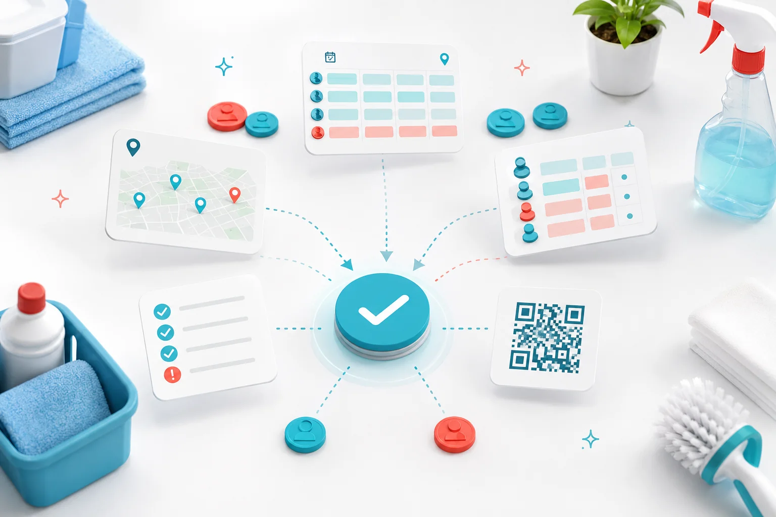 Illustration de l'article Quel est le meilleur logiciel pour une entreprise de nettoyage ?