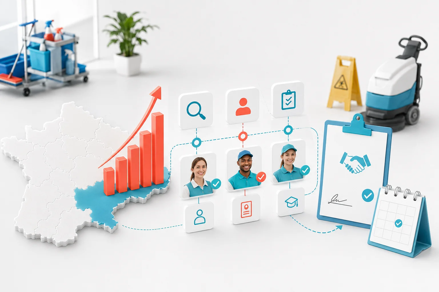 Illustration de l'article Comment prévoir ses besoins en recrutement à partir du planning ?
