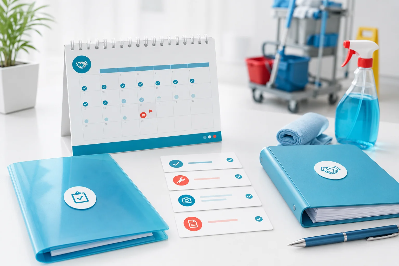 Illustration de l'article Comment renouveler un contrat de nettoyage avec un client ?